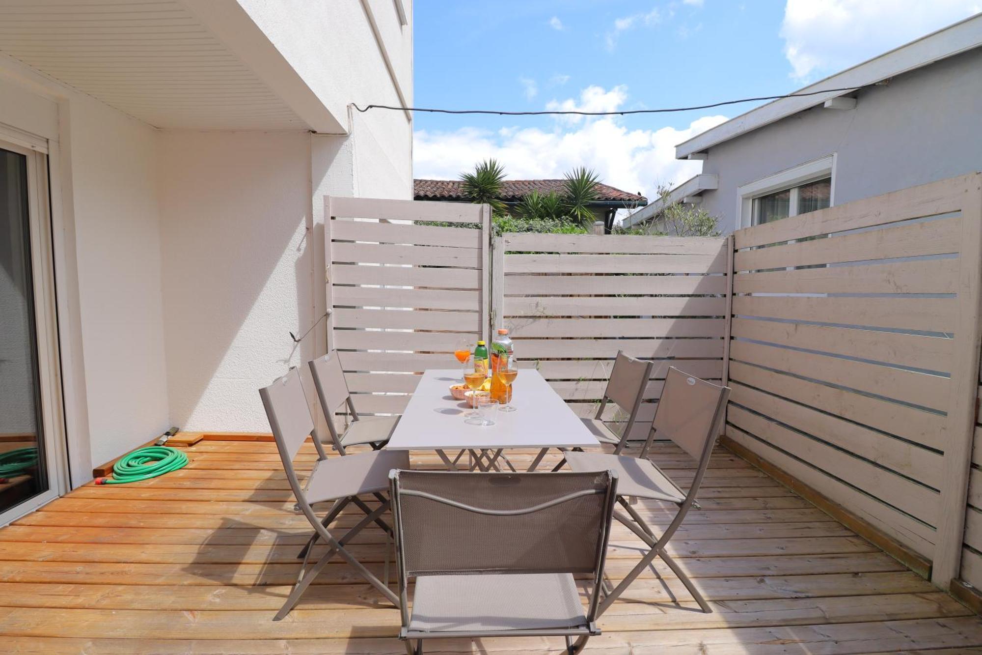 Le Spazioso - T3 Arcachon Avec Terrasse Privative Ngoại thất bức ảnh