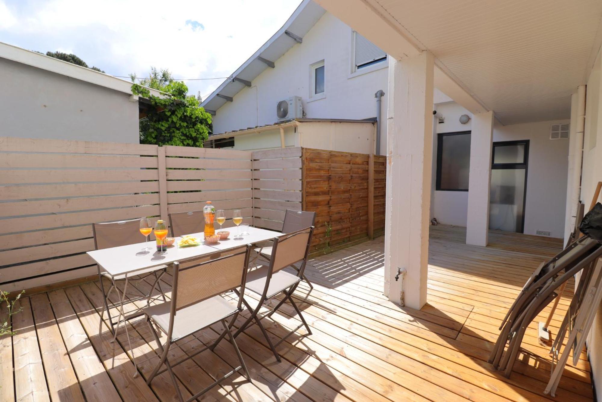 Le Spazioso - T3 Arcachon Avec Terrasse Privative Phòng bức ảnh